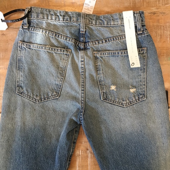 NWT Current/Elliott High Waist Kick Jeans 27 28 32 - Picture 3 of 7